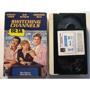 Switching Channels BETAMAX BETA (NOT VHS) Burt Reynolds 1987 Comedy Movie